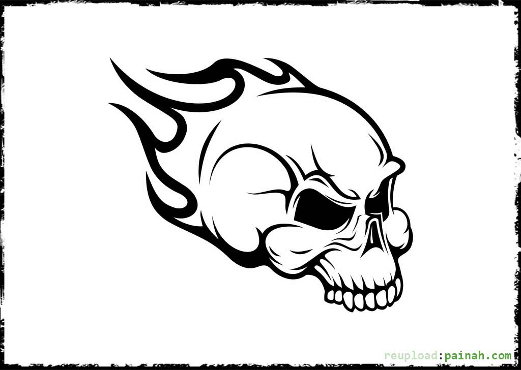 Skull And Crossbones Coloring Page Page 1 - ClipArt Best - ClipArt Best