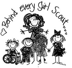 Girl Scout clip art