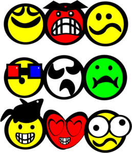 Cartoon Smiley Faces clip art - vector clip art online, royalty ...
