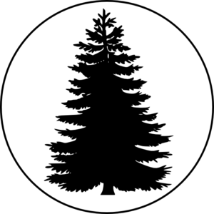 Tree In A Circle Large clip art - vector clip art online, royalty ...