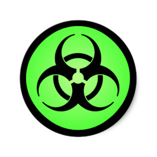 Green Biohazard Symbol Gifts on Zazzle