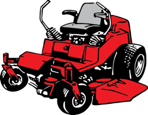 Clipart images of lawn care