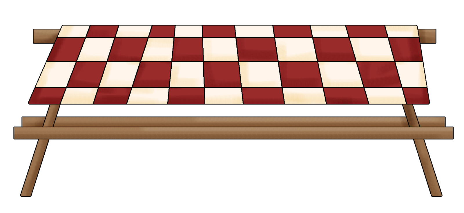 Picnic table clip art