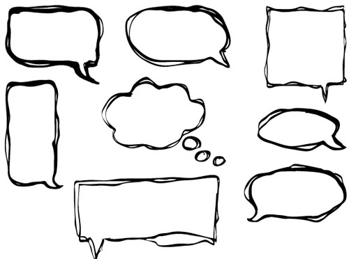 Speech Bubble Vector | Free Download Clip Art | Free Clip Art | on ...