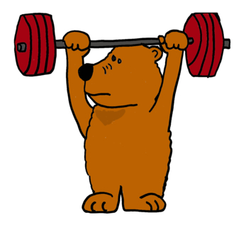 Cartoon Pictures Of Animals Lifting Weights | Pictures of Nnature