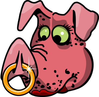 Image: Gold Ring In Pigs Snout | Proverbs Clip Art | Christart.com