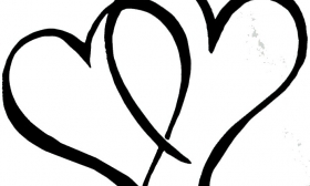 Heart wedding clipart