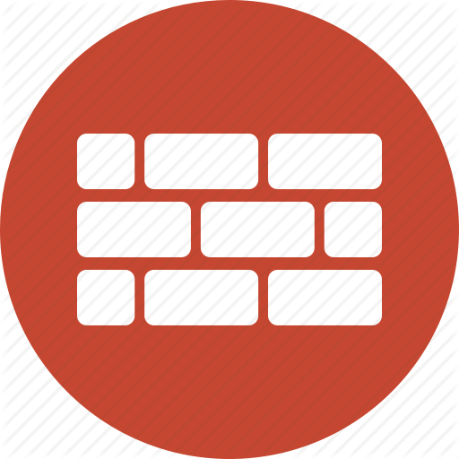 Barrier, block, border, brick wall, fence, firewall, limit icon ...
