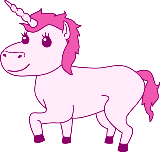 Fluffy Unicorn Clip Art - ClipArt Best