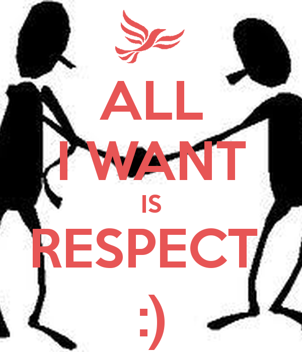 The Life of Little Me: Respect