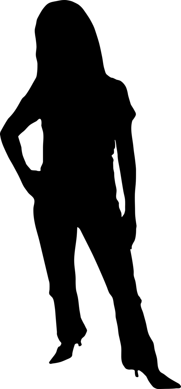 People clipart silhouette transparent