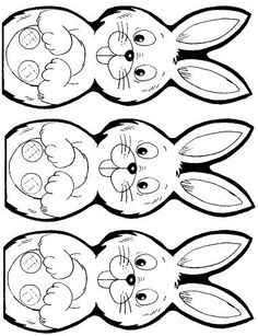 Napkin rings, Easter bunny and Easter