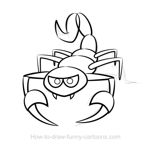 Easy Scorpion Drawings wonder keywords and pictures