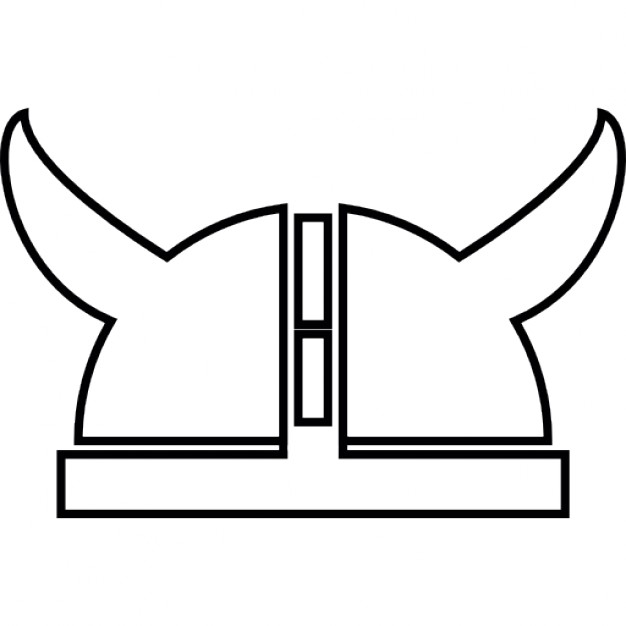 Viking with helmet vector illustration Vector | Free Download