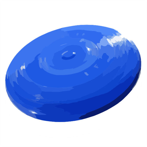 Frisbee No Background Clip Art - vector clip art ...
