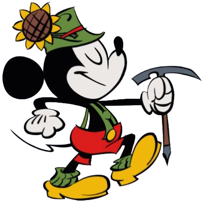 Mickey Mouse Cartoon Shorts Clipart