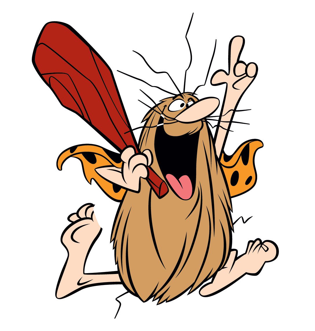 Captain caveman clipart