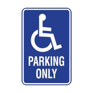 Disabled Parking Symbol - ClipArt Best