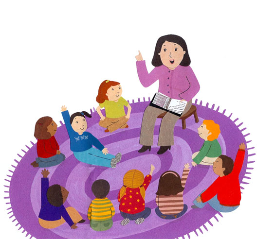 Circle Time Clip Art - Tumundografico