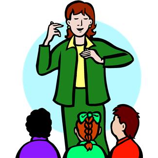 Sign Language Clipart - Tumundografico