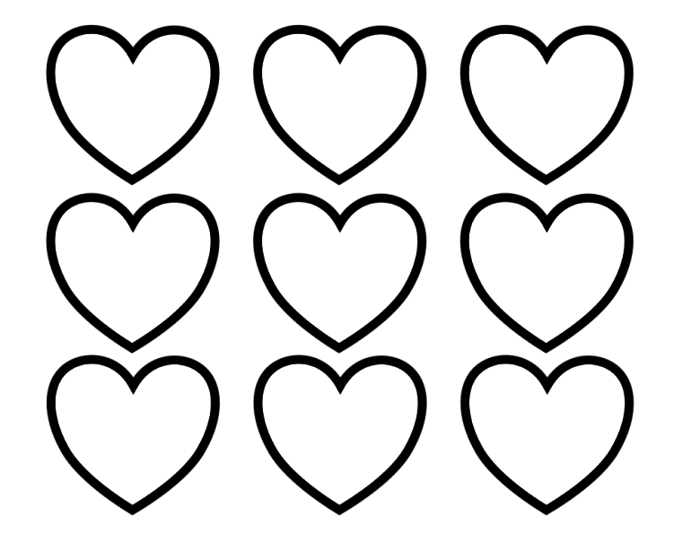 Heart Coloring Pages To Print Out Coloring Pages Hearts Coloring ...