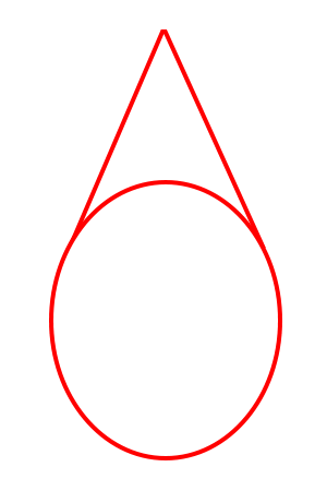 Drawing cartoon water