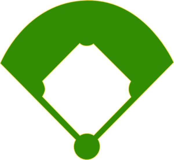 Green Infield clip art - vector clip art online, royalty free ...