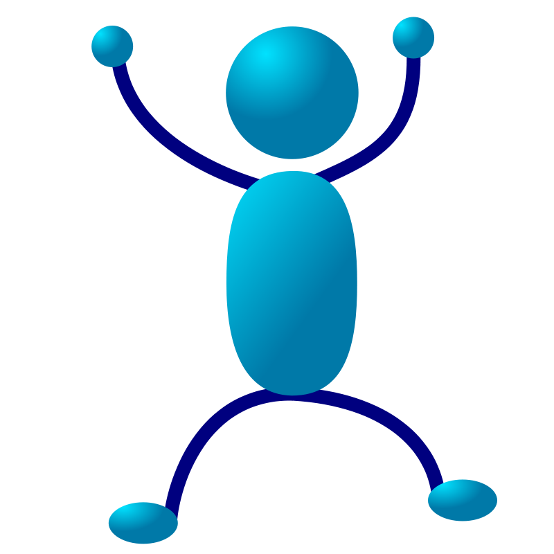 Clipart - Stickman 11