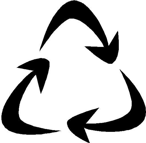 Black Recycle Sign - ClipArt Best