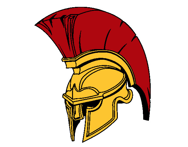 Colored page Helmet painted by feffy
