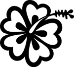 6265_hibiscus_flower_sticker_ ...