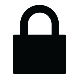 Closed, Padlock icon