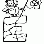 Printable Bubble Letters: Outer Space Letters