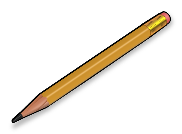 Animated Pencil Clip Art