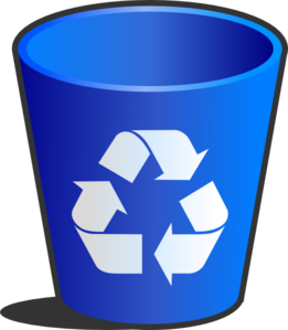 Recycle Bin Clip Art - vector clip art online ...