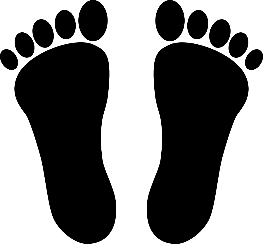 Clipart Baby Footprints