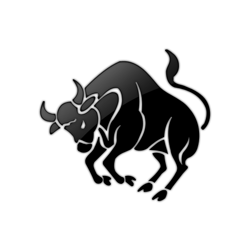Bull Zodiac Icon #027270 » Icons Etc