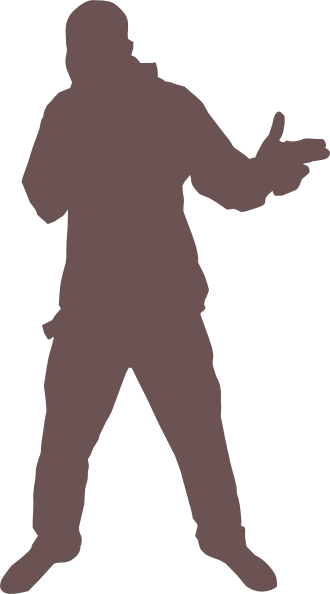 Hip Hop Dude clip art - vector clip art online, royalty free ...