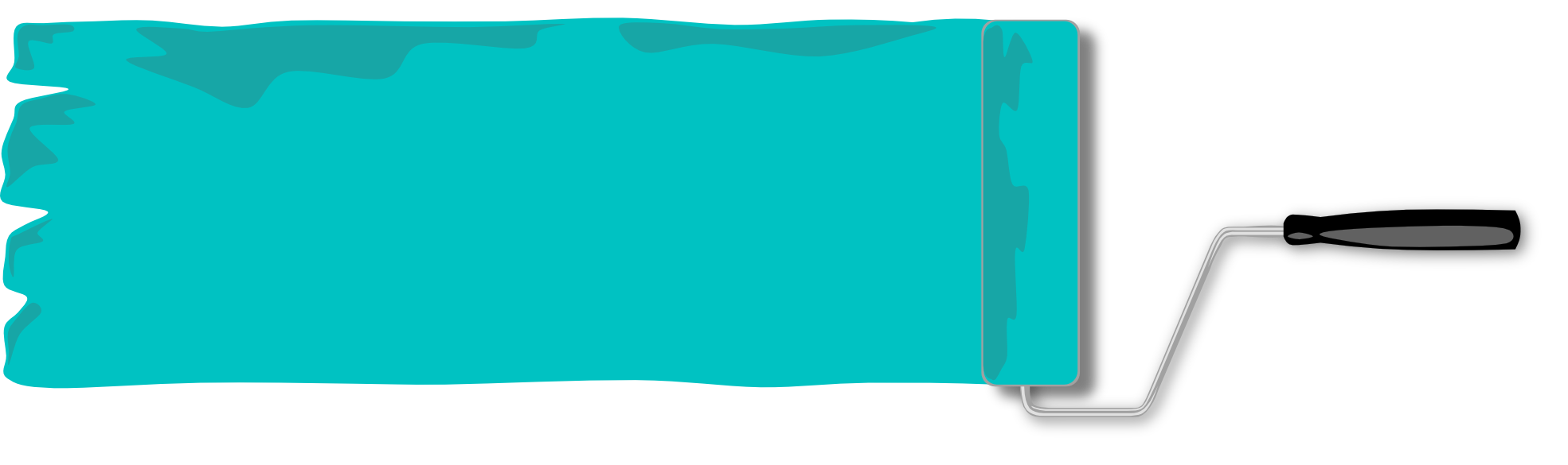 gerald g paint roller border and banner SVG