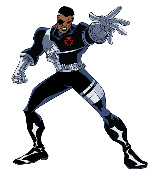 Image of Nick Fury (Avengers: Earth's Mightiest Heroes) - Screened ...