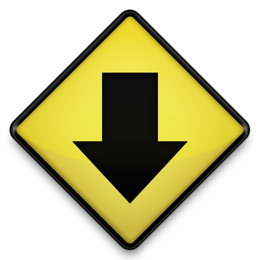 Yellow Road Sign Series of Icons | Special Effects