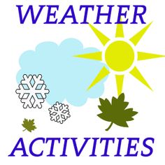 Kids weather ideas