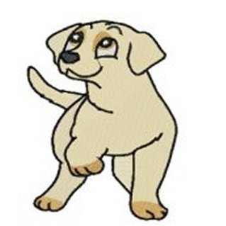 Yellow Lab Clipart