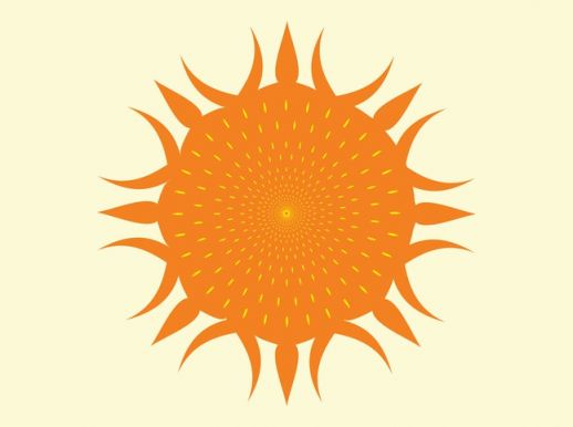 Sunshine Vector - AI PDF - Free Graphics download