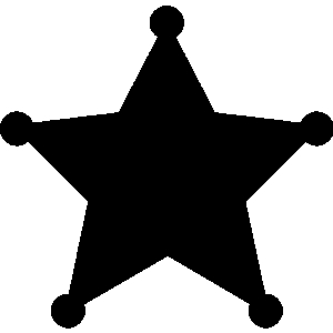 Sheriff Badge Clipart