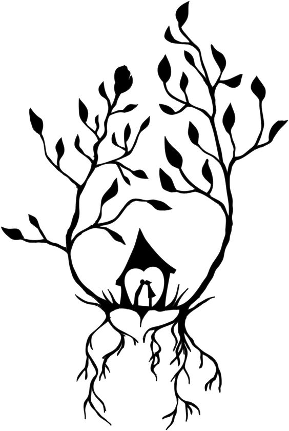 The plant, Spring and Paper cutting templates