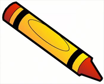 Crayon Clip Art Black And White - Free Clipart Images