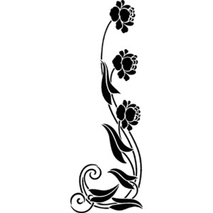 Art Nouveau Stencils and Stenciling accessories from The Ste ...