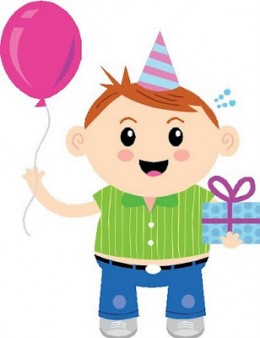 Happy Birthday Boy Clipart - Free Clipart Images