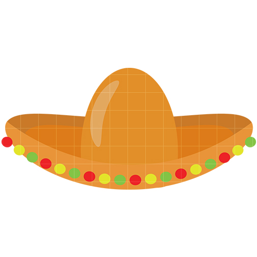 Christmas Sombrero Clipart